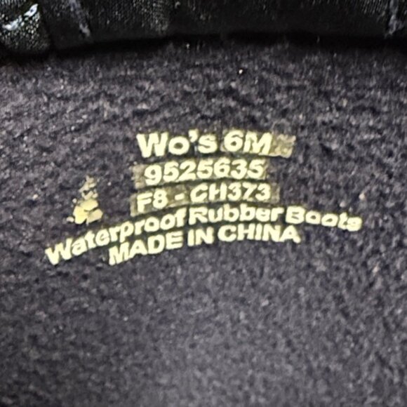 Sperry Women’s Navy Waterproof Rain Boots (2” Heel)(Size: 6M) EUC - Picture 15 of 16